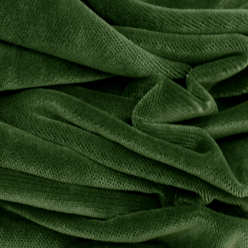 Veggie Green Velvet Woven Home Decorating Fabric
