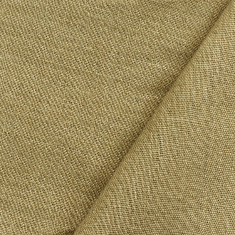 Wheat Field Beige Linen Slubbed Solid Woven Decorating Fabric