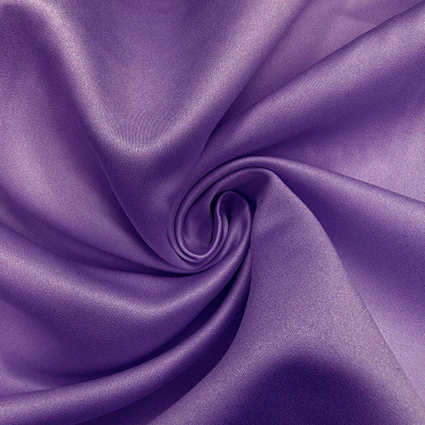 15 YD Bolt-Purple Bridal Satin Fabric
