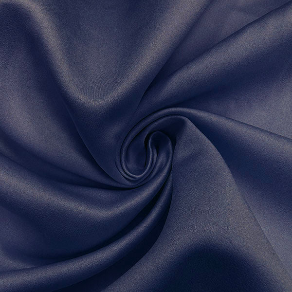 15 YD Bolt-Navy Bridal Satin Fabric