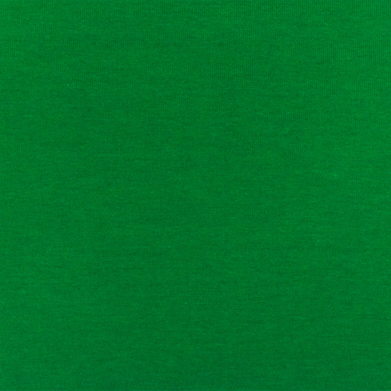 Green Solid Stretch Cotton Spandex Jersey Knit Fabric