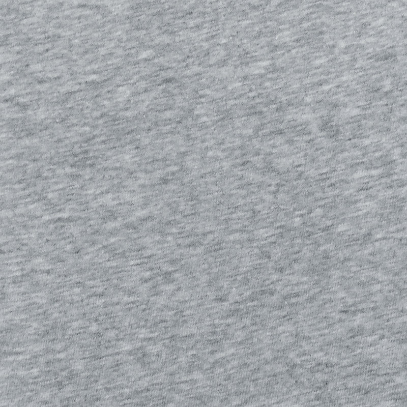 Heather Gray Stretch Cotton Spandex Jersey Knit Fabric