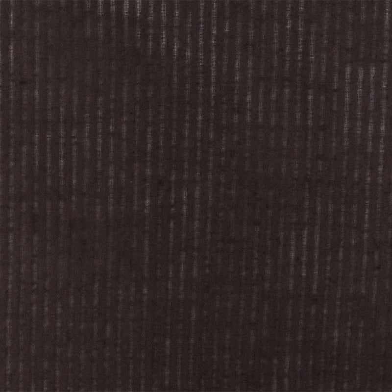 Brown Stripe Cotton Leno Woven Fabric