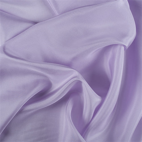 Runway Silks Lilac Silk Habotai Fabric - Reorderable