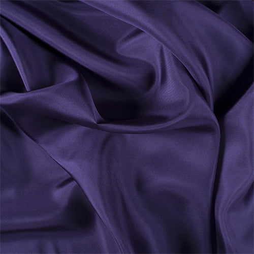 Runway Silks Purple Silk Habotai Fabric - Reorderable