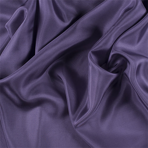 Runway Silks Amethyst Silk Habotai Fabric - Reorderable