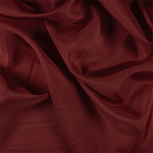 Runway Silks Red Silk Habotai Fabric - Reorderable