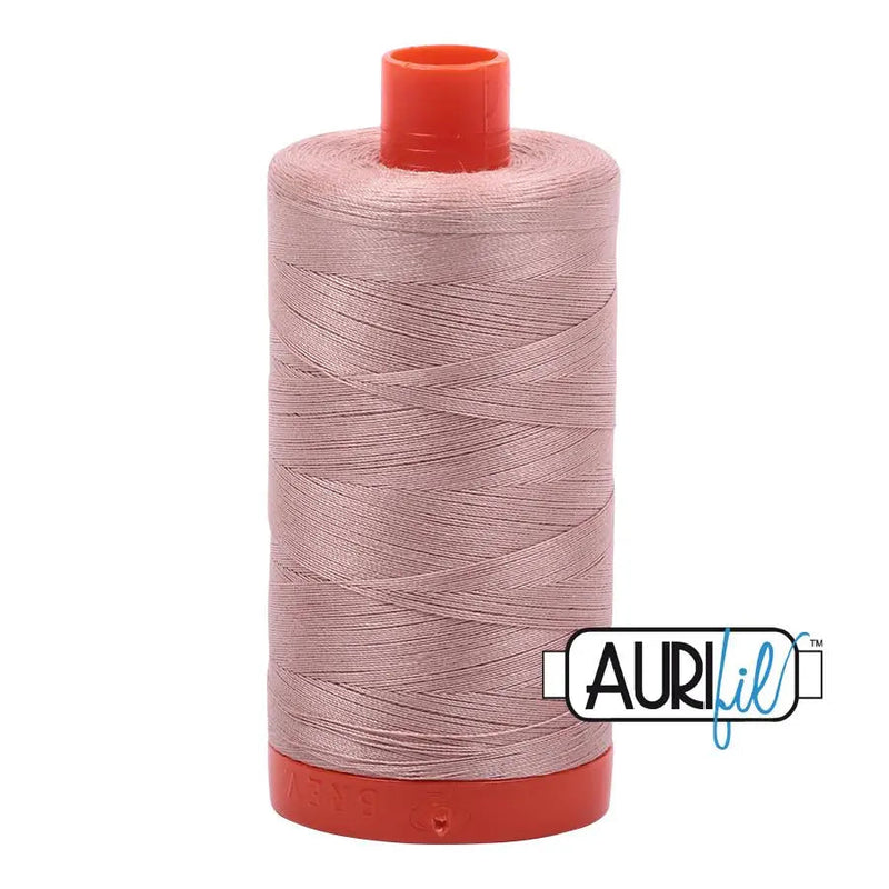 2375 Antique Blush Aurifil Cotton 50wt Large Spool
