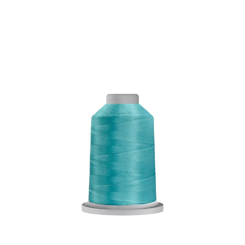 32975 Light Turquoise Glide Polyester Thread - 1,100 yards Mini Spool
