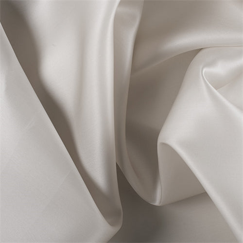 Runway Silks Light Taupe Silk Satin Organza Fabric - Reorderable