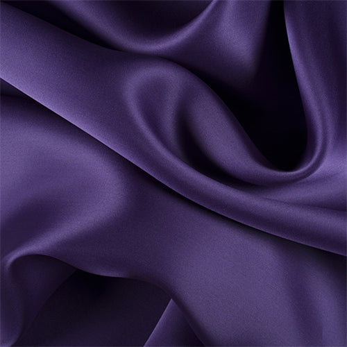 Runway Silks Purple Silk Satin Organza Fabric - Reorderable