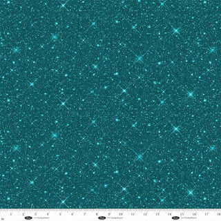 Luminosity 118" Teal Cotton Wideback Fabric per yard