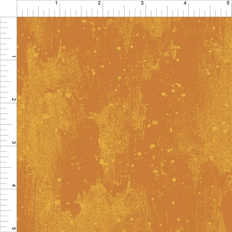 Orange Ochre Pearl Shimmer Tonals Cotton 44"/45" Fabric Per Yard