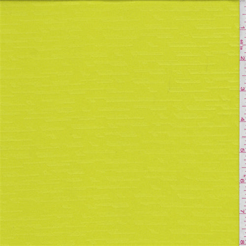 2 YD PC-Electric Lemon Geometric Activewear Fabric