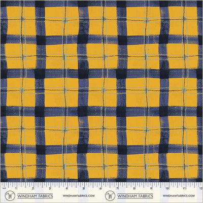 Proper Plaid Summertime Cotton 43”/44” Fabric Per Yard