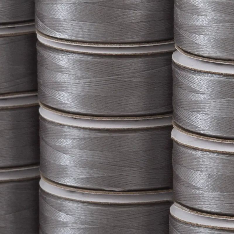 Super Bobs Poly #622 Gray (M-Style) 12 pack pre-wound bobbins