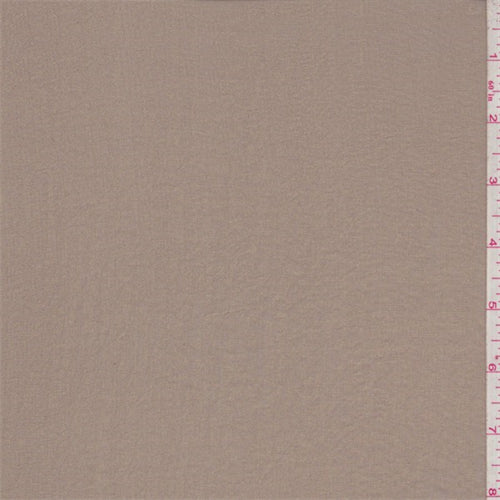 1 1/2 YD PC-Copper Brown Iridescent Chiffon Fabric