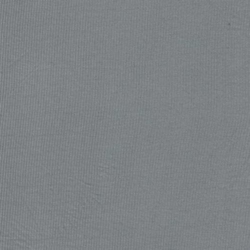 2 YD PC-Medium Grey Rayon Rib Knit Fabric