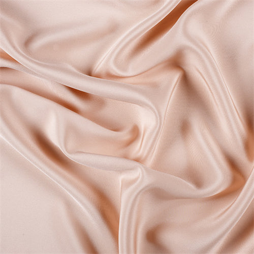 Runway Silks Bisque 4 Ply Silk Crepe Fabric - Reorderable