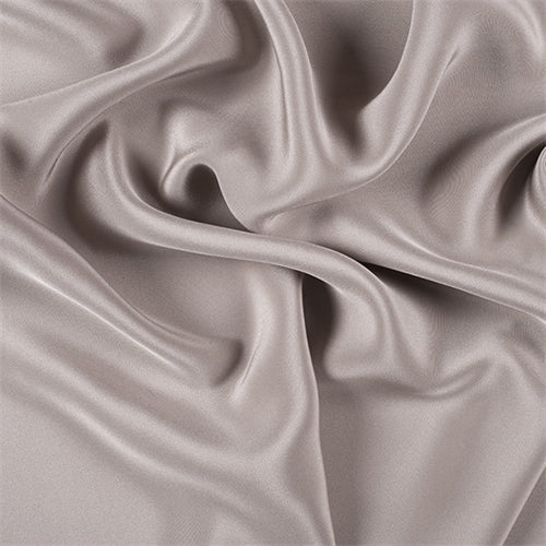 Runway Silks Light Taupe 4 Ply Silk Crepe Fabric - Reorderable