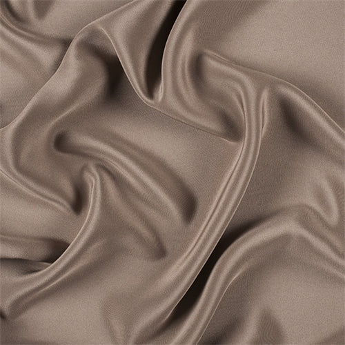 Runway Silks Mocha 4 Ply Silk Crepe Fabric - Reorderable