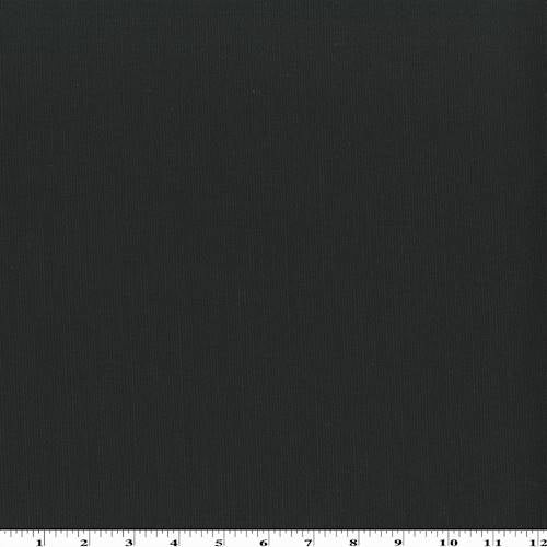 1 5/8 YD PC-Black/Gray Wool Blend Pinstripe Suiting Fabric