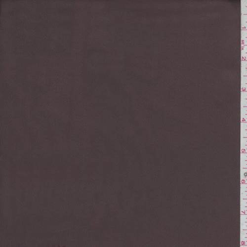 Carob Brown Bemberg Satin Lining Fabric