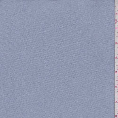 Cloudy Blue Wool Blend Flannel Jacketing Fabric