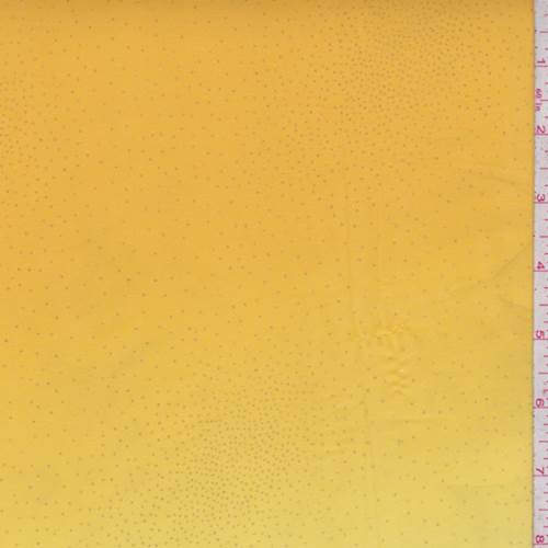 1 1/4 YD PC-Ombre Yellow Sparkle Chiffon Fabric