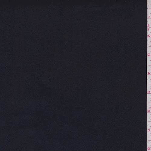 Navy Ink 2 Ply Fine Line Stretch Twill Fabric