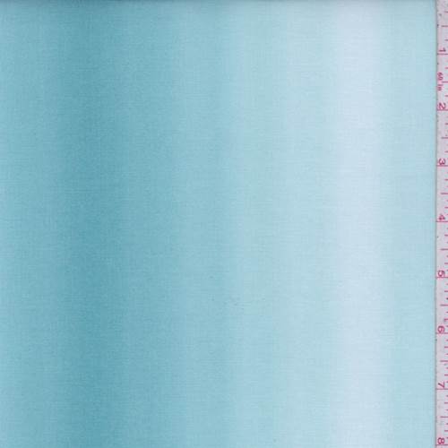 Turquoise Waters Ombre Print Cotton Fabric