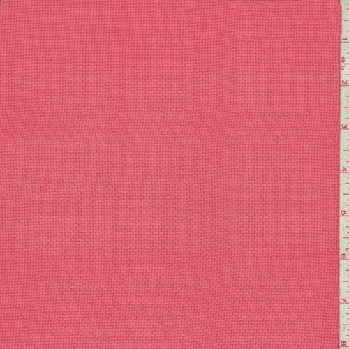 Coral Reef Hammered Silk Chiffon Fabric