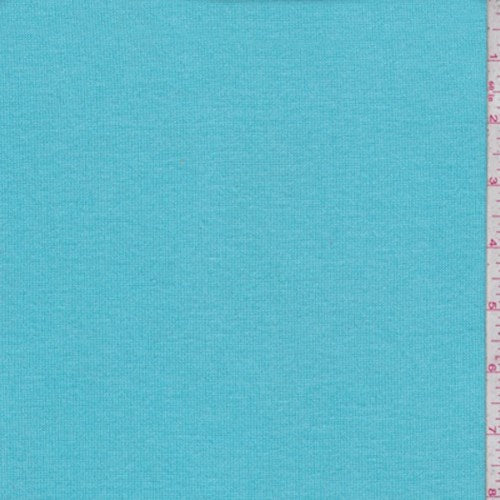 1 1/8 YD PC-Turquoise Sweater Jersey Knit Fabric