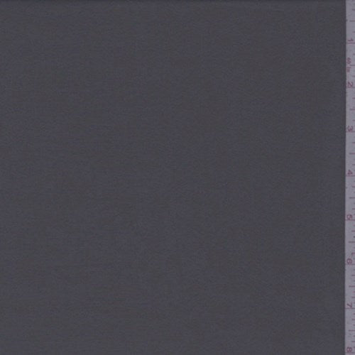 Pewter Stretch Silk Chiffon Fabric