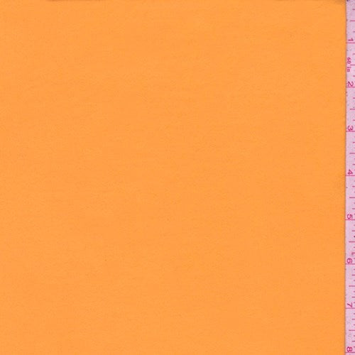 Marigold Yellow Double Brushed Jersey Knit Fabric
