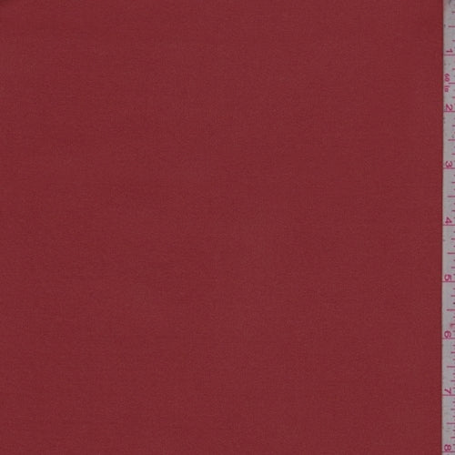 Red Double Brushed Jersey Knit Fabric