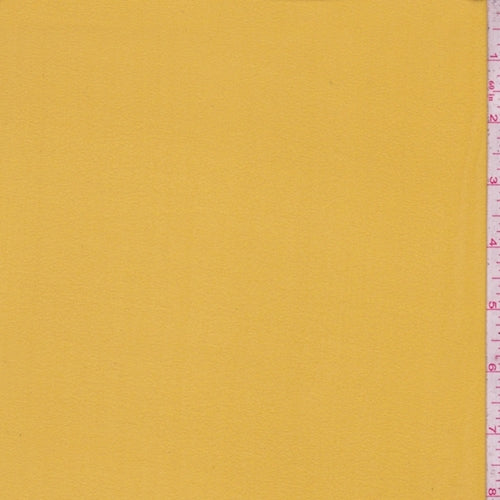 Citrine Silk Crepe Georgette Fabric