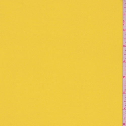 2 1/2 YD PC-Maize Yellow Silk Crepe Georgette Fabric