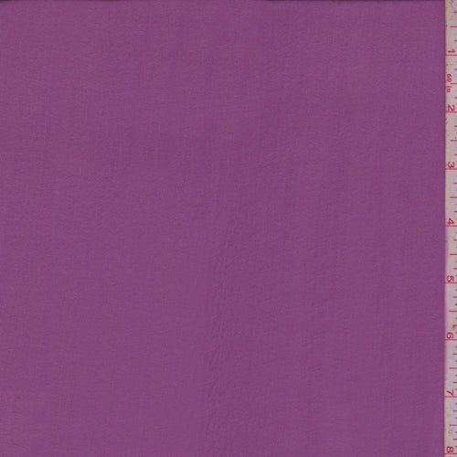 2 1/4 YD PC-Orchid Purple Silk Chiffon Fabric