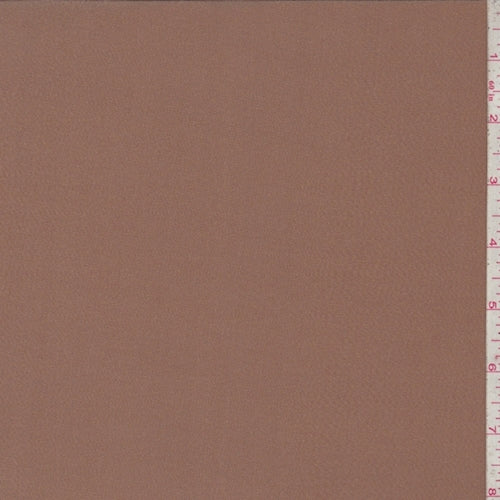 Soft Brown Silk Crepe de Chine Fabric