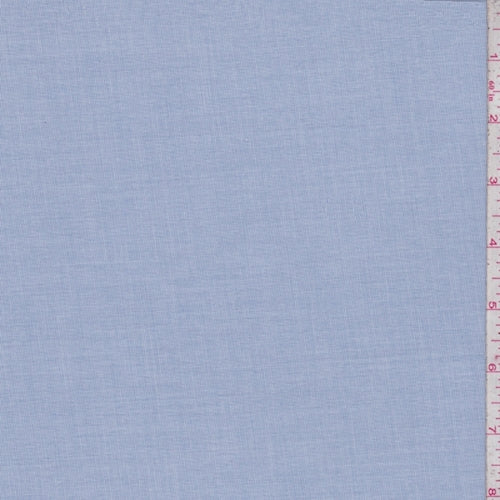 Blue/White Mini Grid Shirting Fabric
