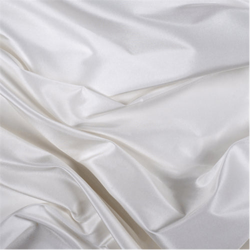 Runway Silks Whisper White Silk Taffeta Fabric - Reorderable
