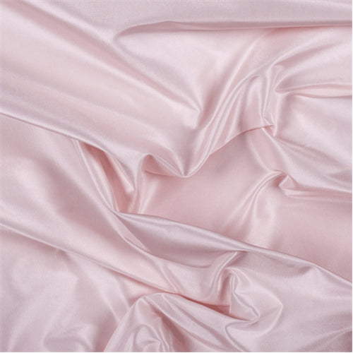 Runway Silks Light Pink Silk Taffeta Fabric - Reorderable
