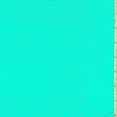 1 5/8 YD PC-Aquamarine Rayon Challis Fabric