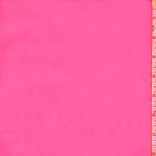Neon Pink Nylon Rainwear Fabric