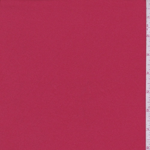 3 3/4 YD PC-Cherry Red Matte Jersey Knit Fabric