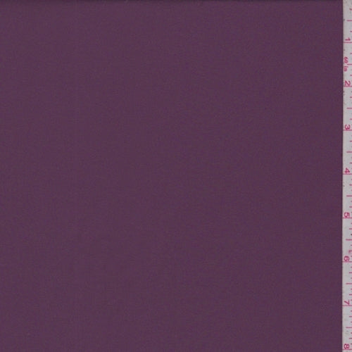 2 1/4 YD PC-Plum Purple Charmeuse Fabric
