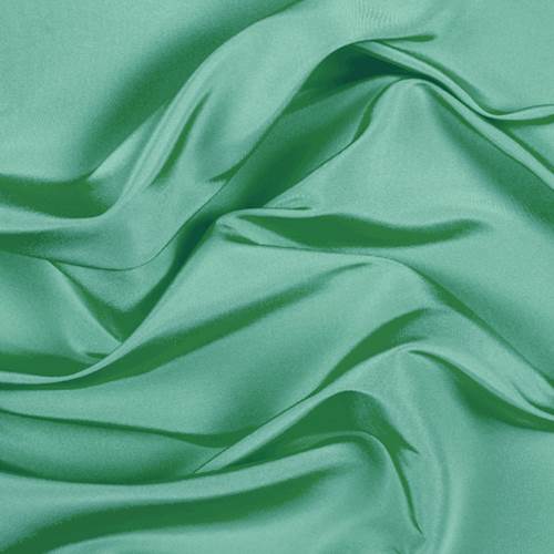 Runway Silks Sea Green Silk Faille Fabric - Reorderable