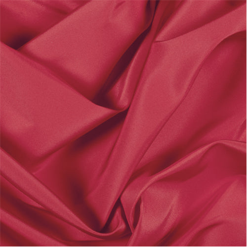Runway Silks Red Silk Faille Fabric - Reorderable