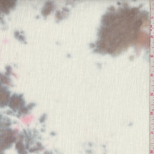 Ivory/Pink/Copper Multi Splotch T-Shirt Knit